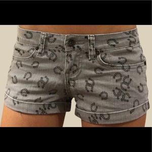 Billabong Western Horseshoe denim shorts